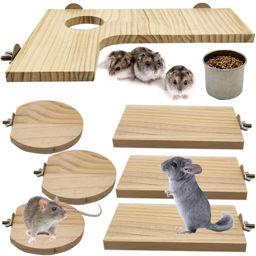 Niwaes Hamsterkäfig aus Holz von Niwaes