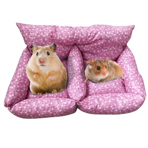 Niwugady Weiches Meerschweinchenbett, Kaninchen, Baumwolle, Nest für Kaninchen, Meerschweinchen, Ratten, Kleintiere von Niwugady