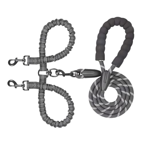 Nixiara Hundetrainingsseil für Hunde – Laufgürtel mit doppeltem Welpen | Rotation der Erhöhung der Peid-Karte auf der Peid-Karte abgedeckt Nixiara Hundetrainingsseil für Hunde – Laufgürtel mit doppeltem Welpen | Rotation der Erhöhung der Peid-Karte auf der Peid-Karte abgedeckt von Nixiara