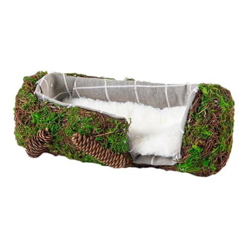 Nixiara Meerschweinchenbett, Igelbett | Weiches, warmes Hasenversteck, Hamsterbett zum Spielen und Ausruhen - Rutschfester Boden, Käfigzubehör für Chinchilla-Hamster und Igel Nixiara Meerschweinchenbett, Igelbett | Weiches, warmes Hasenversteck, Hamsterbett zum Spielen und Ausruhen - Rutschfester Boden, Käfigzubehör für Chinchilla-Hamster und Igel von Nixiara