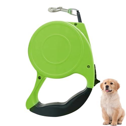 Nixiara PET Automatisch einziehbares Traktionsseil, einziehbares PET -Seil | 13 ft stark robuster Hund Blei Selbstverstärker | Teleskop -Traktorband Haustierzubehör für Training, Laufen, Gehen von Nixiara