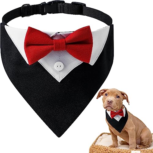 Nixotica Geburtstags-formelles Unisex-Elegantes Hochzeitshalsd Bandana Portale für Hunde war Krawatte(L) von Nixotica