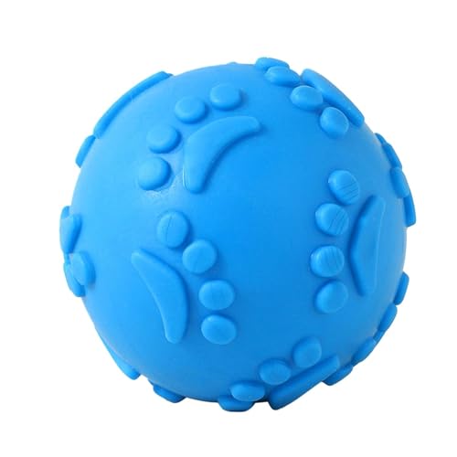 Hundespielzeug Ball Quietschend | Beißender Latexball für Hunde | Outdoor Unzerstörbares Quietschen Hundespielzeug | Spielzeug für kleine, mittelgroße und große Rassen | Interaktives Kauspielzeug für von Nkmujil