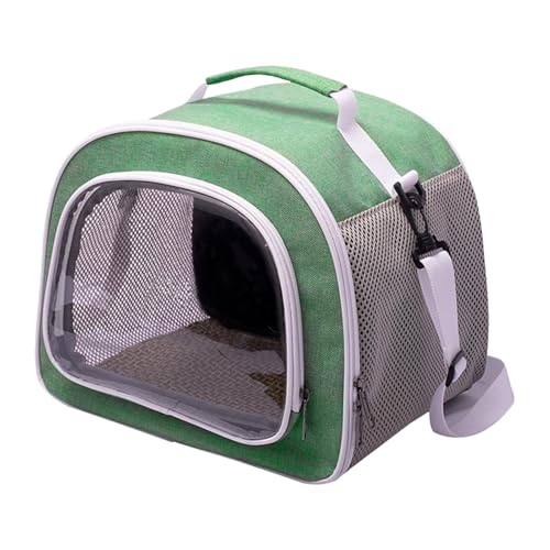 Kleine Haustier-Reisetasche, atmungsaktive Haustier-Tragetasche, Tier-Tragetasche, Reise-Tragetasche, Katzen- und Hunde-Tragetasche für kleine mittelgroße Katzen, Hunde, Welpen, von Fluggesellschaften von Nkmujil