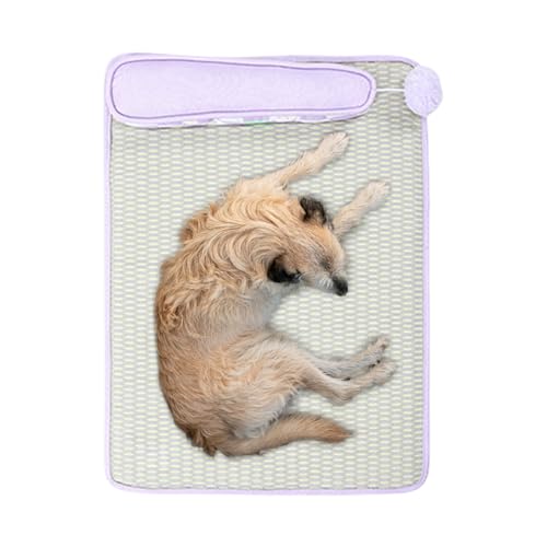 Nkmujil Cat Cooling Mat, Coolings Bed with Pillow, Heat Dissipation Pet Mats, Breathable Soft Resting Pad, Ideal for Indoor Outdoor Use, Home, Kennels, Sofa, Comfortable, 46x60cm Nkmujil Cat Cooling Mat, Coolings Bed with Pillow, Heat Dissipation Pet Mats, Breathable Soft Resting Pad, Ideal for Indoor Outdoor Use, Home, Kennels, Sofa, Comfortable, 46x60cm von Nkmujil