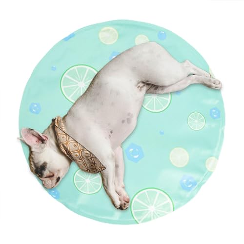 Nkmujil Haustier-Kühlmatte, Haustier-Kühlmatten für Hunde - Selbstkühlende Decke für Hunde | Doppellagige Schlafunterlage für kleine bis mittelgroße Hunde und Katzen von Nkmujil