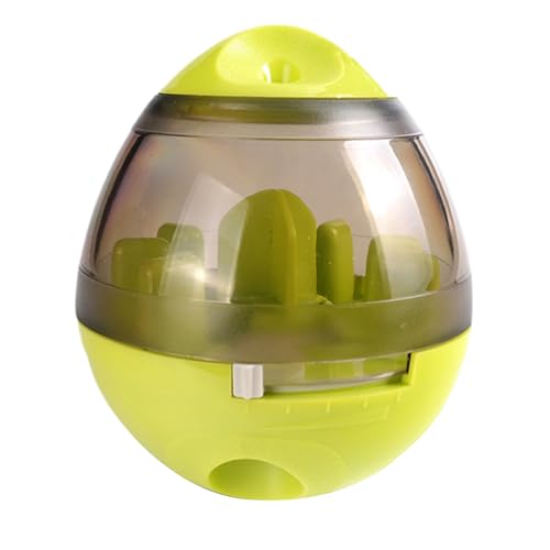 Nkmujil Leckerli-Spender Hundespielzeug, langsamer Feederball, 10 x 11,7 cm, geistiges Stimulationswerkzeug, Welpen-Trainingsanreicherung, Kauspielzeug, interaktive Gehirnentwicklung, für Zahnen Nkmujil Leckerli-Spender Hundespielzeug, langsamer Feederball, 10 x 11,7 cm, geistiges Stimulationswerkzeug, Welpen-Trainingsanreicherung, Kauspielzeug, interaktive Gehirnentwicklung, für Zahnen von Nkmujil