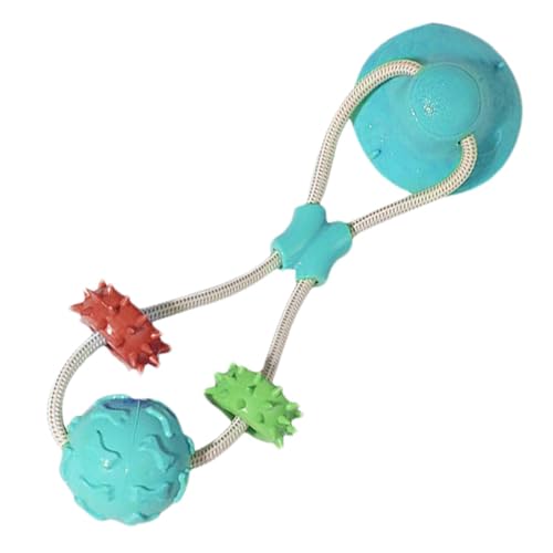 Nkmujil Suction Cup Tug Rope Toy | Silicone Dog Chew Toy | Interactive Dog Chew Toy, Interactive Puppy Chew Toy Dog Tug Toy with Suction Cup Mentally Stimulating Dog Toy Dog Toy for Home von Nkmujil