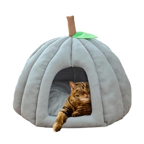 Nkmujil Weiches Katzenbetthaus | Katzenbetten und Höhlen für den Innenbereich | Warme Katzenhütte für den Winter | Katzen- und Hundebett mit Eingang 45 x 40 cm für Katzen und kleine Hunde Nkmujil Weiches Katzenbetthaus | Katzenbetten und Höhlen für den Innenbereich | Warme Katzenhütte für den Winter | Katzen- und Hundebett mit Eingang 45 x 40 cm für Katzen und kleine Hunde von Nkmujil