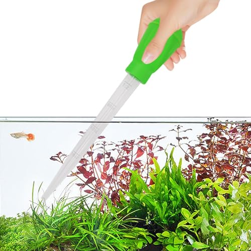 Langer Pipettenspender für Aquarien, 30 ml, Tropfer, Multifunktions-Wasserwechsel-Werkzeug, Tropfpipette, Futterpipette für Fische, Wasserfutterstation, Wasserfutterspender von Nlrlo