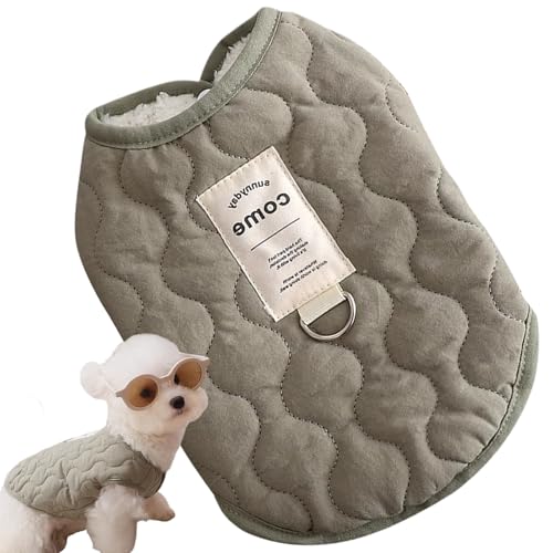 Winter Jacke für kleine Hunde - Warme Haustierkleidung, Jacke für kaltes Wetter | Gemütliche Schneeweste, weiche isolierte Jacke, integriertes Geschirrloch für Outdoor-Wandern, kalter Tag Winter Jacke für kleine Hunde - Warme Haustierkleidung, Jacke für kaltes Wetter | Gemütliche Schneeweste, weiche isolierte Jacke, integriertes Geschirrloch für Outdoor-Wandern, kalter Tag von Nlrlo