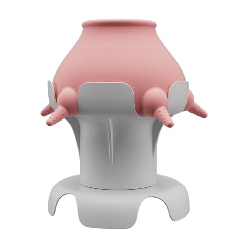 Nmkeqlos Puppy Milk Feeder – Stillstation für mehrere Welpen, 300 ml, Welpenfütterungsnippel, rutschfest, für Kätzchen, Eichhörnchen, Kaninchen von Nmkeqlos