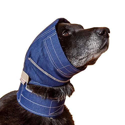 No Flap Ear Wrap (Groß, Denim) von No Flap