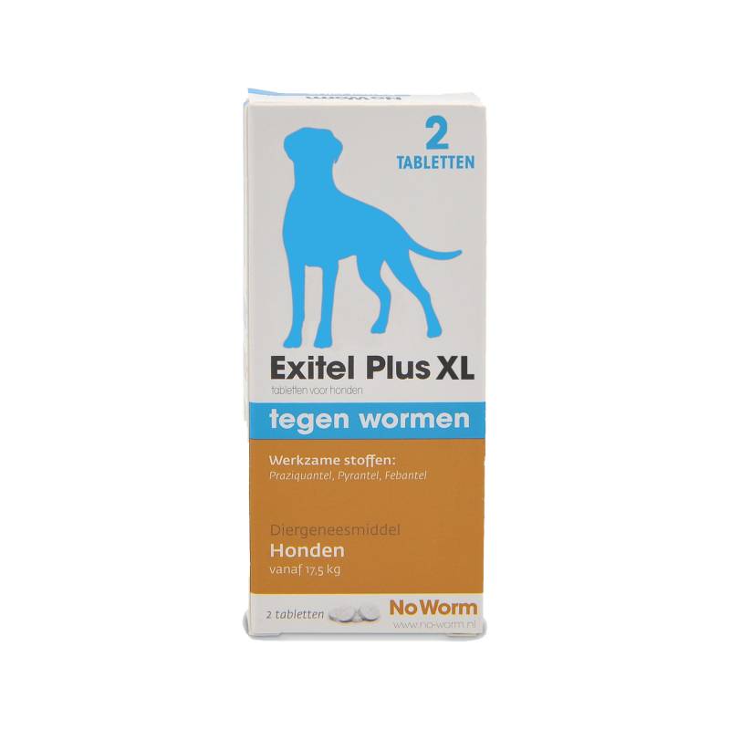 No Worm Exitel Plus Hund (minimal 0,5 kg) - 2 Tabletten von No Worm