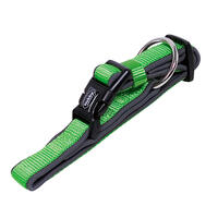 Nobby Halsband Classic Preno [neon grün/grau - L: 40-55 cm, B: 25/35 mm] von Nobby Pet Shop GmbH