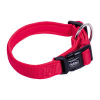 Nobby Halsband Classic Preno [rot/rot - L: 25-35 cm, B: 15/20 mm] von Nobby Pet Shop GmbH