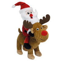 Nobby Weihnachtsmann mit Rentier Rudolph von Nobby Pet Shop GmbH