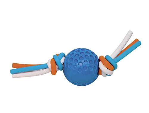 Nobby 60390 TPR Golfball mit Silikonband, blau von Nobby