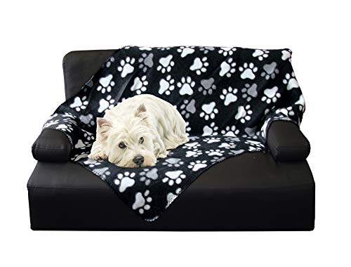 Nobby 60871 Hundedecke Classic Pippa schwarz L x B: 70 x 100 cm, M, schwarz von Nobby