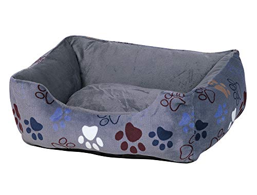 Nobby Komfortbett eckig Classic Lissi dunkelgrau 60 x 50 x 18 cm von Nobby