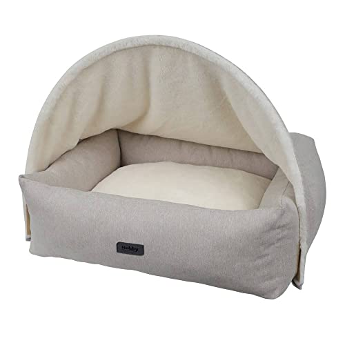 Nobby 61774 Komfortbett mit Höhle Ilana beige; L x B x H: 60 x 50 x 16 cm von Nobby