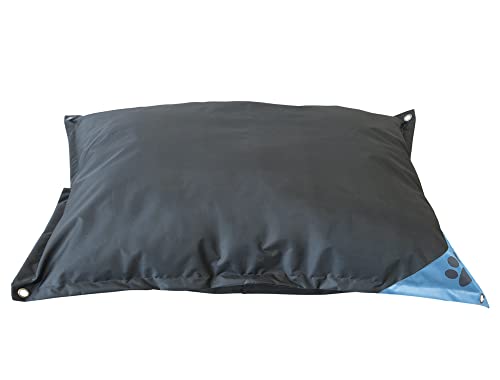 Nobby 61832 Komfortkissen eckig Classic Reno hellblau L x B x H: 120 x 100 x 15 cm von Nobby