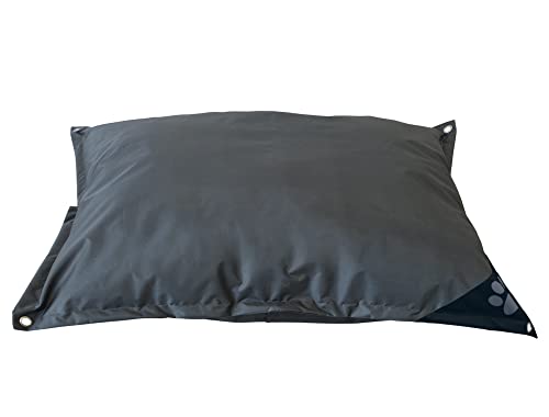 Nobby 61834 Komfortkissen eckig Classic Reno schwarz L x B x H: 120 x 100 x 15 cm von Nobby