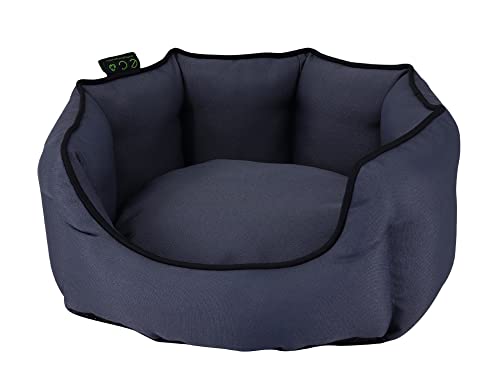 Nobby 61842 ECO Komfortbett oval ESAT grau L x B x h: 45 x 40 x 19 cm von Nobby