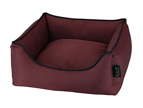 Nobby 61847 ECO Komfortbett eckig ESAT Bordeaux L x B x h: 60 x 48 x 19 cm von Nobby