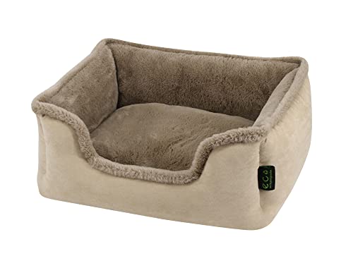 Nobby 61854 ECO Komfortbett oval ZARIF beige L x B x h: 60 x 48 x 19 cm von Nobby