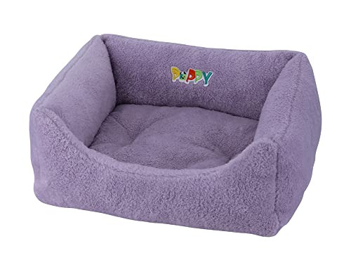 Nobby 61868 Komfort Bett eckig Puppy Flieder L x B x h: 45 x 40 x 18 cm von Nobby