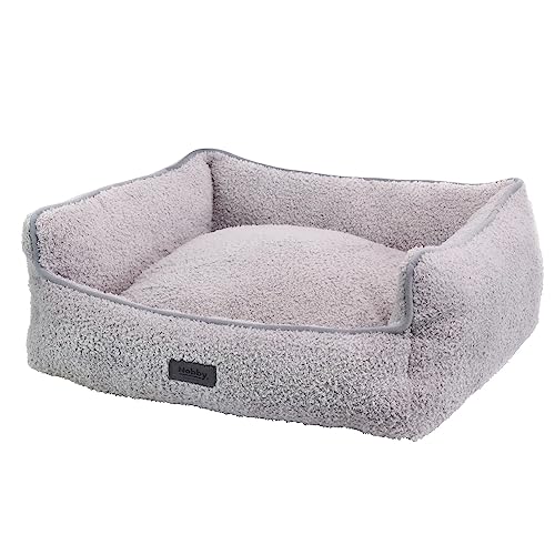 Nobby 61901 Komfortbett eckig Cloudy grau L x B x h: 75 x 60 x 23 cm von Nobby