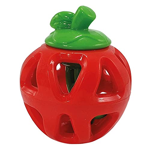 Nobby TPR Snack Apfel, rot, 10 cm, 1 Stück von Nobby