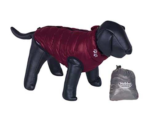 Nobby Hundemantel LIGHT, bordeaux-grau 26 cm, 1 Stück von Nobby