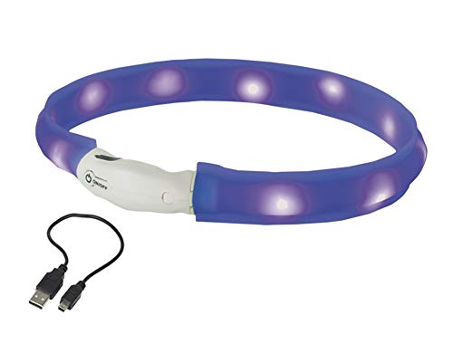 Nobby 77026 LED Leuchtband breit Visible S: 25 mm; 40 cm, S, blau von Nobby