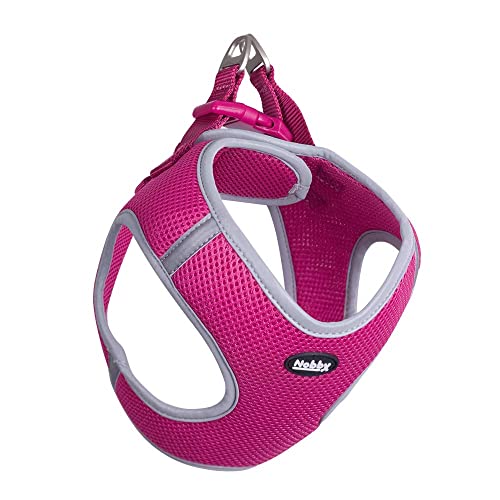 Nobby Mesh Geschirr DELIGHT, himbeere, S: Brust: 35-40 cm, Bauch: 40-45 cm, 15 mm, 1 Stück von Nobby