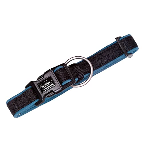 Nobby Halsband Mesh Preno, blau, L: 50-65 cm, B: 25/35 mm, 1 Stück von Nobby