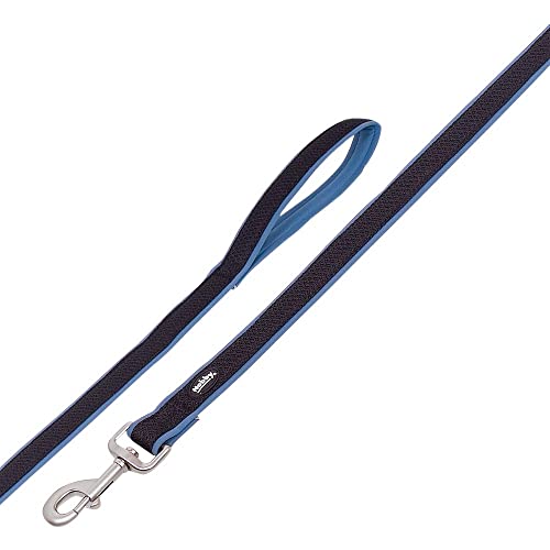 Nobby Leine Mesh Preno, blau, L: 120 cm, B: 15/20 mm, 1 Stück von Nobby