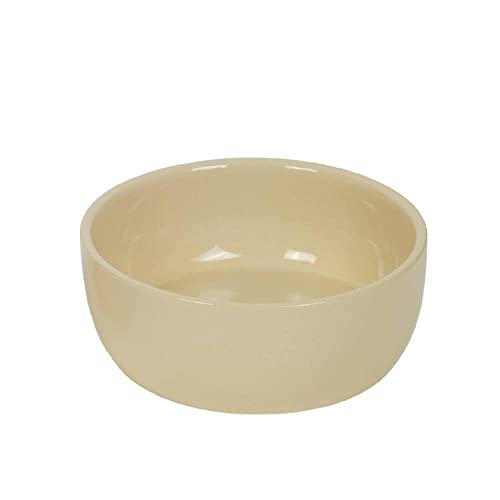 Nobby Keramik Napf Kaunis, creme/creme, Ø 18,5 x 7,0 cm, 1,00 l, 1 Stück von Nobby