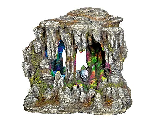 Nobby Aqua Ornaments HÖHLE mit LED, 22,5 x 14,7 x 21 cm, 1 Stück von Nobby