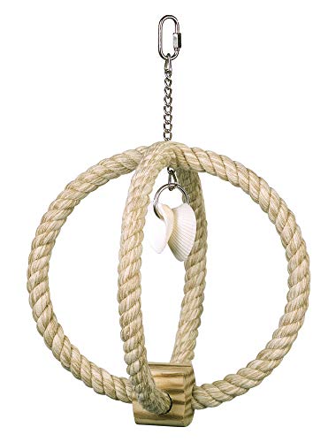 Nobby Cage Toy, Kletterring mit Muscheln 33 x Ø 22,5 cm von Nobby