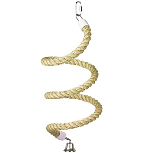 Nobby 31613 Cage Toy, Sisal Seil Spirale natur klein von Nobby