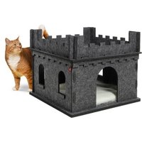 Canadian Cat Company Filz Katzenburg Felty Fort anthrazit von Canadian Cat Company