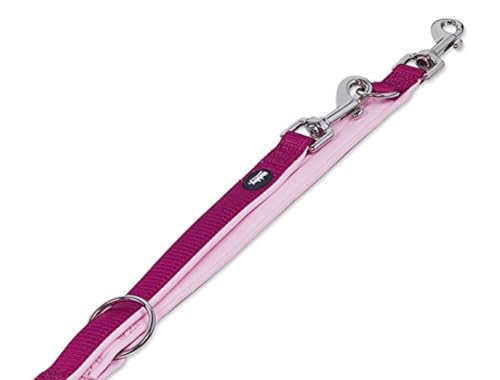 Nobby Führleine Classic Preno, himbeere / pink L: 200 cm, B: 20/25 mm, 1 Stück von Nobby