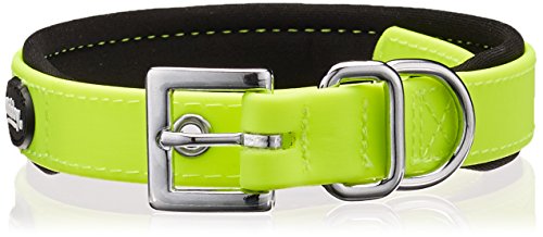 Nobby Halsband Cover, neon gelb L: 35-45 cm, B: 20 mm, 1 Stück von Nobby