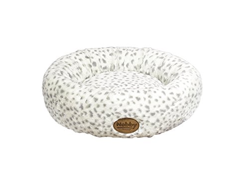 Nobby Donut "ALANIS" leopard grau Ø 45 cm von Nobby