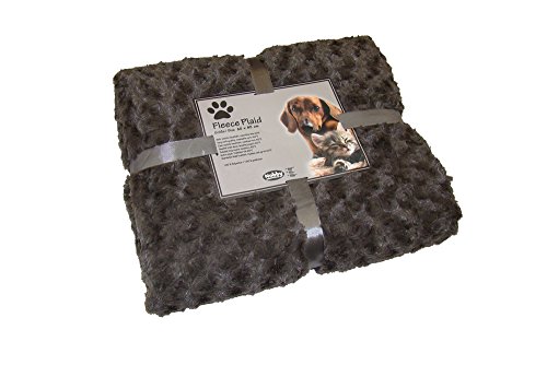 Nobby Fleece Plaid "SUPER SOFT" braun S 60 x 85 cm von Nobby