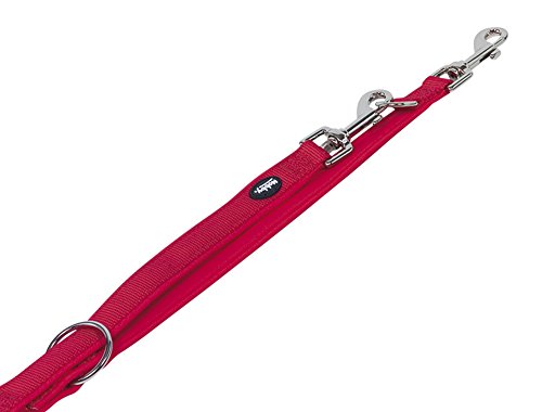 Nobby Führleine Classic Preno, rot / rot L: 200 cm, B: 15/20 mm, 1 Stück von Nobby