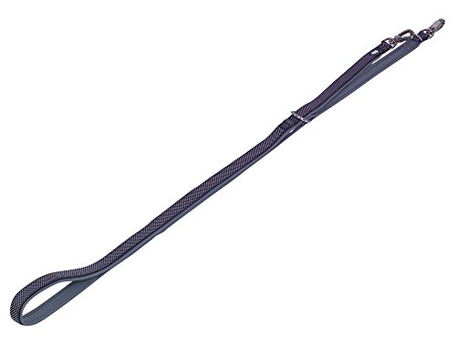 Nobby Führleine Classic Preno Royal, schwarz L: 200 cm, B: 15/20 cm, 1 Stück von Nobby