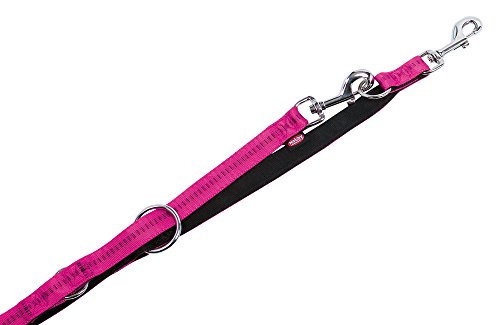 Nobby Führleine Soft Grip, fuchsia / schwarz L: 200 cm, B: 15 mm, 1 Stück von Nobby